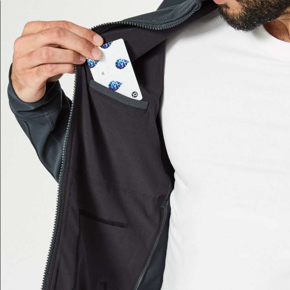 NWT MEN’S MELN LULULEMON SOJOURN JACKET - Medium - Picture 3 of 8